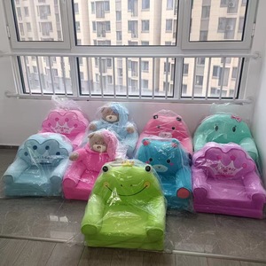 Sofá Silla Infantil de Cordero Adorable para Bebés, Mueble Redondo Mini para Compras en Línea - Product Image 6