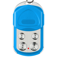 Télécommande de porte de garage améliorée, métal, 4 boutons, amplificateur de signal, puissance 13dBm, quatre options de fréquence 315/433/868MHz, stable