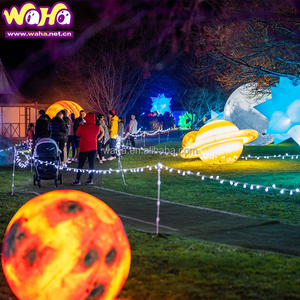 行星太阳系模型圣诞户外装饰品大型巨型广告气球可充气行星 - Product Image 5