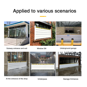 Barrera contra Inundaciones Reutilizable de Aluminio Reflectante para Estaciones de <span class=keywords><strong>Metro</strong></span>, Protección Impermeable de Grado Premium con Materiales Sostenibles - Product Image 5