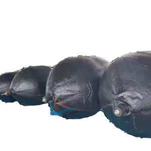 Abdichtung von Hochdruck-Gummi-Rohrleitung durchlässen mit Ballon airbags