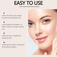 Correcteur EELHOE : Texture légère, adhérence optimale, ne tache pas, couvre naturellement les imperfections cutanées et procure un fini éclatant.