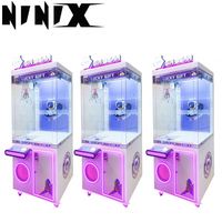 Prix des machines à griffes : Mini attrapeur de récompenses de 24 pouces, armoire à monnayeur, unité de jeu d'arcade à grue pour bonbons et capsules, boîtier de jeu