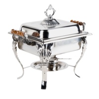 Platos para Servir Comida Caliente, Calentadores de Buffet, Recipientes para Mantener la Comida Caliente, con Impresión Personalizada, Hechos a Mano