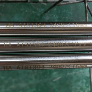 Barras de Acero Inoxidable 316L/304/304L/430/201, Barras Redondas, Varillas de Acero Inoxidable, Varillas Redondas de Acero Aleado - Product Image 5