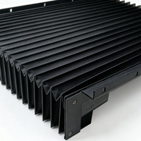 Protection soufflet accordéon ignifuge sur mesure pour machine CNC, soufflet télescopique flexible pour rail de guidage linéaire