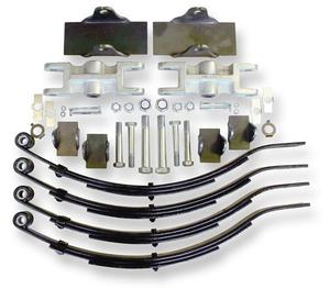 Nouvelles ressorts à lames en acier 60Si2Mn haute performance pour suspension d'essieu de remorque, capacité 2000-6000 lbs, certifiées ISO/TS16949, 12 - Product Image 1