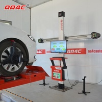 AA4C faisceau de caméra fixe 3D aligneur de roues ordinateur machine d'alignement de roues AA-DT101A