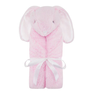 Novo estilo receber cobertor recém-nascido com cabeça de <span class=keywords><strong>animal</strong></span> personalizado cobertor de lã personalizado - Product Image 6