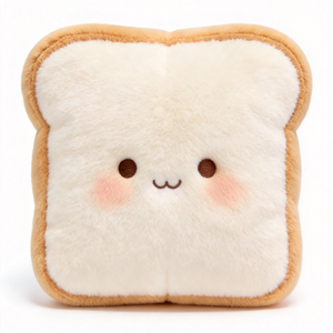 Almohadas de Peluche Personalizadas al por Mayor, Almohada Suave con Forma de Pan, Almohada de Peluche con Logotipo Personalizado al por Mayor, Juguetes de Peluche con Forma de Pan - Product Image 5