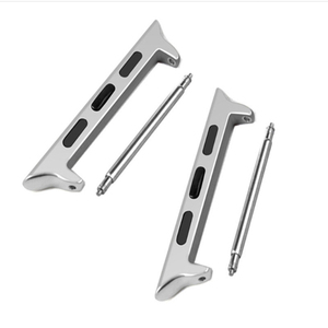Correa para <span class=keywords><strong>Reloj</strong></span> Inteligente, Adaptador de Acero Inoxidable, Conector de Metal Reemplazable para Correa de <span class=keywords><strong>Reloj</strong></span>, Compatible con <span class=keywords><strong>Apple</strong></span> - Product Image 2