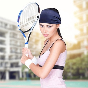 Vente en gros Bandeaux élastiques anti-transpiration personnalisés <span class=keywords><strong>Bandeau</strong></span> pour cheveux secs Entraînement Sport Fitness Yoga <span class=keywords><strong>Bandeau</strong></span> pour tête <span class=keywords><strong>Bandeau</strong></span> pour femmes et hommes - Product Image 2