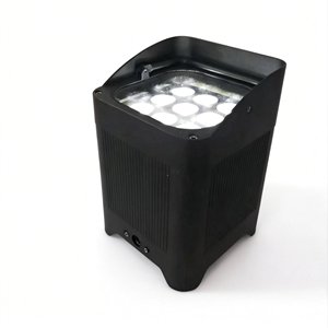 Faro LED 9x18w RGBWAUV 6in1 con Controllo WiFi e App, Batteria Integrata, per Matrimoni, Cerimonie Religiose, ecc. - Product Image 2