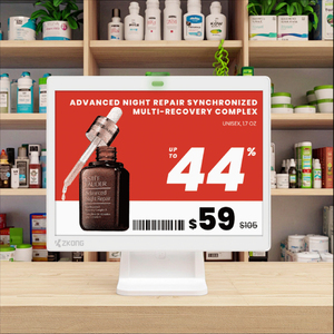 Etiqueta de Precio Electrónica Zkong de 10.2 Pulgadas con NFC, IoT, ESL y EPD, con hasta 5 Años de Duración de la Batería, para Supermercados y Cadenas de Tiendas - Product Image 3