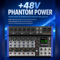 Console de mixage audio numérique professionnelle Digo-16D, 8 canaux, USB filaire, effets DSP, pour scène et studio