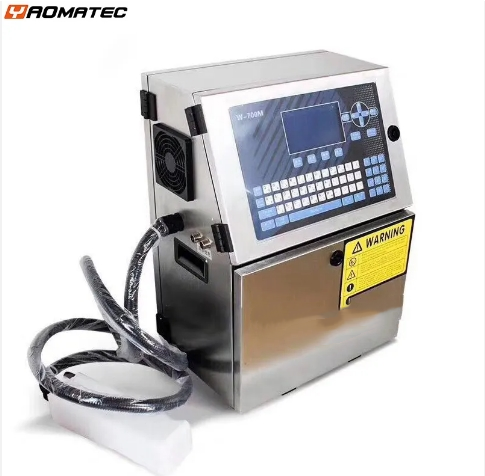 Yaomatec Industrial Cij Continuous Inkjet Printer Small Character Date Batch Number Coding Printer for Leather and Plastic