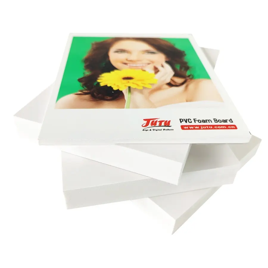 Forex 백색 색깔 4x8 피트 PVC 거품 널 장 도매 무료 샘플 저밀도 경량 UV 잉크 제트 인쇄