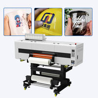 Machine d'impression automatique UV DTF rouleau-à-roule A3 HUAYIN Epson XP600 DX7 Hosonsoft pour coques de téléphone en acrylique et PVC, fabriquée en Chine continentale