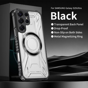 Funda Magnética CHAOYIDIAN para Samsung Galaxy S25 Edge S24 S23 Ultra Plus <span class=keywords><strong>S22</strong></span> S21 S20 FE, Carcasa Rígida Antigolpes de PC+TPU - Product Image 2