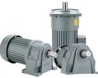 Moteur réducteur à engrenages droits à installation verticale, économique et de haute qualité, couple élevé, triphasé 100W-3.7KW IE2