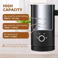 AIHOME Mousseur à lait 4-en-1 haute vitesse 500W avec poignée