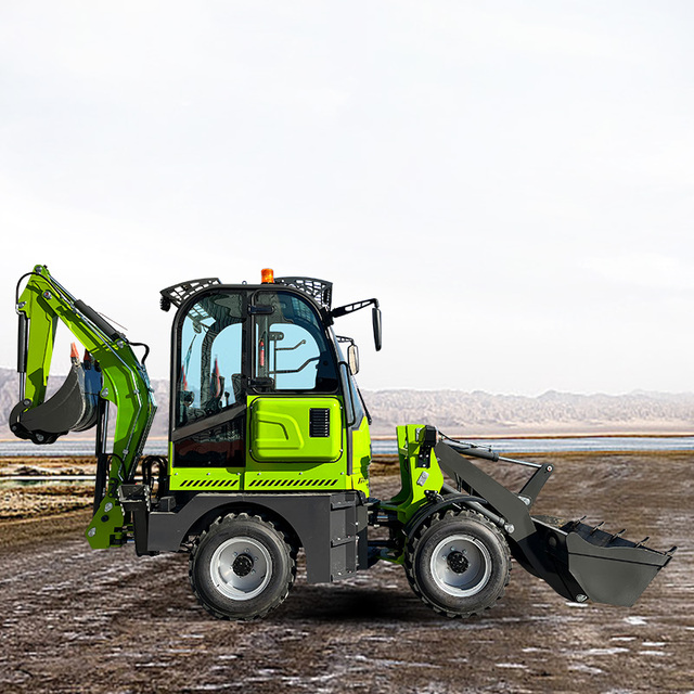 SDYD Diesel Engine Retroexcavadora CE EPA Euro 5 Multi-function Compact WZ15-26 Mini Backhoe Loader 4x4 Backhoe for Sale