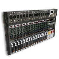 Console de mixage audio MX99-16i, contrôle de mixage audio 16 canaux