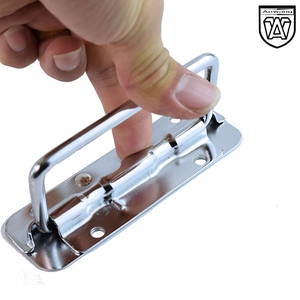 Anwang Thickened Spring Folding Handle Movable Ring Pull for <b>Tool</b> <b>Box</b> <b>Wooden</b> Case Industrial Equipment - Product Image 4