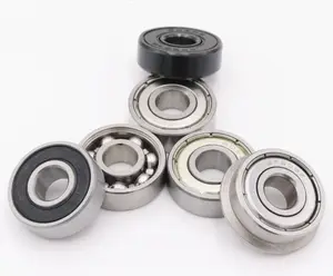 Plastic Roulement 602 604 605 625 606 686 626 607 688 609 689 Rolamentos 608 Bearing Skateboard Hybrid Full Ceramic Bearing 608