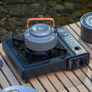 Multi Fuel Camping <b>Oven</b> Hiking Kitchen Cooker Portable Cooking burner Cookware Outdoor Picnic Bbq <b>Grill</b> Foldable Gas Stove - Product Image 1