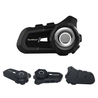 Intercom Casque Moto S2 pour 2 Pilotes, Portée 800-1000M, Écouteurs Moto Étanche, Radio FM Compatible, Autres Marques