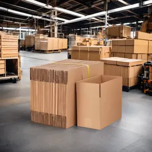 Produttore di Meisitu grandi scatole di cartone ondulato riciclabile forte laminazione opaca per la consegna e la spedizione