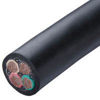 Câble de connexion pour générateur de type W robuste, résistant aux intempéries, avec gaine en caoutchouc renforcée