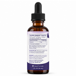 Gouttes de mélatonine liposomale Naturemade 98% de haute qualité en gros, avec théanine et ashwagandha, doses de 1 à 10 mg, 60 ml, en vrac, pour femmes enceintes - Product Image 6