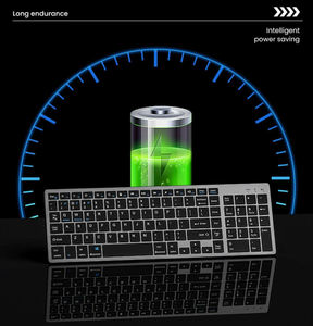 Custom Clavier Et Souris Sans Fil Wireless <b>Keyboard</b> Mouse Set White Color Wireless Color Changing <b>Keyboard</b> and Mouse - Product Image 6