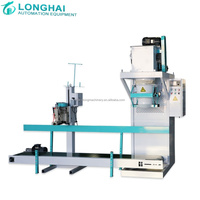 Machine d'ensachage semi-automatique pneumatique à moteur, en acier inoxydable, pour engrais et compost, capacité 25-50 kg, haute précision, prix usine