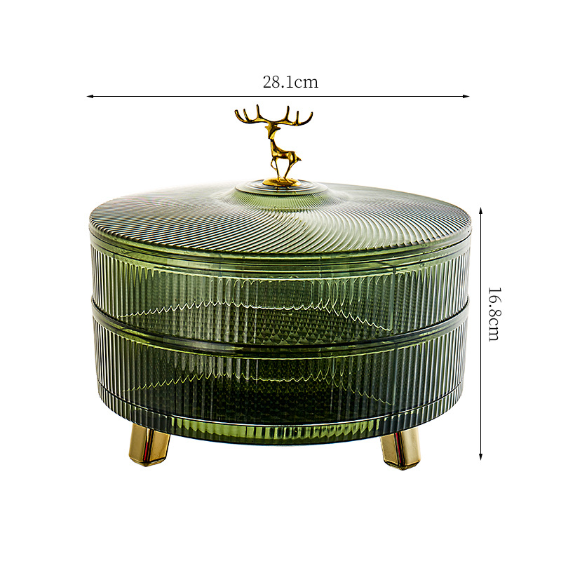 Double couche verte de luxe