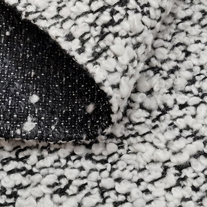 Tissu bouclé pour canapé, tissage à haute teneur en laine, teint en fil, respirant, lourd, édition originale - Product Image 4