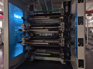 Máquina de impresión de pp opp, máquina de impresión en 6 colores, <span class=keywords><strong>tambor</strong></span> <span class=keywords><strong>Central</strong></span> CI Flexo/flexografía, película de plástico, 8 colores - Product Image 4