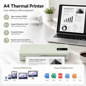 Imprimante thermique sans fil légère Xprinter BP1 avec batterie rechargeable pour reçus et documents de voyage, compatible <span class=keywords><strong>ChromeOS</strong></span> - Product Image 5