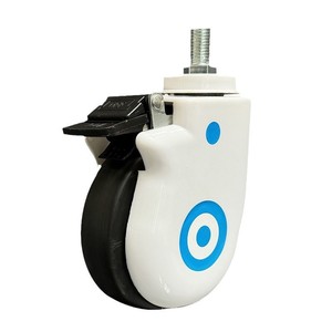 Ruedas giratorias Yingge de 75 mm con freno y silenciosas para camas médicas y accesorios de enfermería - Product Image 5