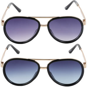 Nouvelle bague intérieure en métal mode lunettes de soleil tendance hommes et femmes lunettes de soleil littéraire rétro anti-éblouissement lunettes de soleil - Product Image 3