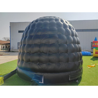 MICO Tente Gonflable Commerciale Personnalisée 5x4m Écologique en PVC pour Fêtes, Discothèque, Château Gonflable LED