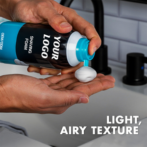 <span class=keywords><strong>Prix</strong></span> d'usine pas cher Mousse à raser pour les soins hydratants et adoucissants biologiques végétaliens de haute qualité pour la barbe des hommes - Product Image 3