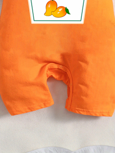 Ropa <span class=keywords><strong>de</strong></span> Bebé Unisex Recién Nacido, 100% Algodón Ecológico, Transpirable, Suave, Estampado por Transferencia <span class=keywords><strong>de</strong></span> Calor, Manga Corta, Botones a Presión - Product Image 5