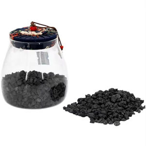 โค้กปิโตรเลียมแคลเซนไนซ์แบบบล็อกขนาดใหญ่ โค้กสำหรับอุตสาหกรรมโลหะ โค้กเชื้อเพลิง กำมะถัน 2% คาร์บอนสูง 98.56% คาร์บอนคงที่ 98.98% โค้กปิโตรเลียมดิบ - Product Image 1