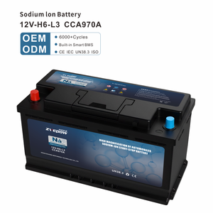 Batterie à ions sodium 60AH-105AH -40 ° Puissance de démarrage du moteur C pour les camions lourds, les autobus, les applications marines, batterie au sodium-ion pour voiture - Product Image 1