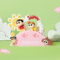 POPMART Crayon Shin-chan Série Théâtre de l'Enfant Intérieur Figurines en Métal et PVC Boîte Mystère Poupée de Dessin Animé Jouet pour 12 ans et plus Cadeau d'Anniversaire