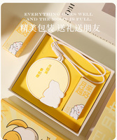 Kit Cadeau DIY Éco-responsable de Diffuseur de Voiture en Plâtre Artisanal Personnalisé Lapin de la Lune