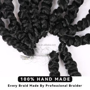 New Arrival Spring <strong>Twist</strong> Hair Pretwisted 12 Inch Bomb <strong>Twist</strong> Synthetic Pre Looped Passion <strong>Twist</strong> Crochet Braids Hair Extension - Product Image 2